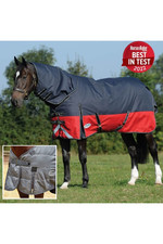 2022 Weatherbeeta Comfitec Plus Dynamic II Detach-A-Neck Medium & Liner Bundle - Red / Black / Silver